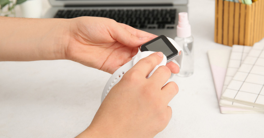 Polimento de Tela de Smartwatches